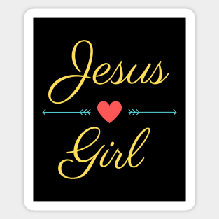 Jesus Girl | Christian Sticker